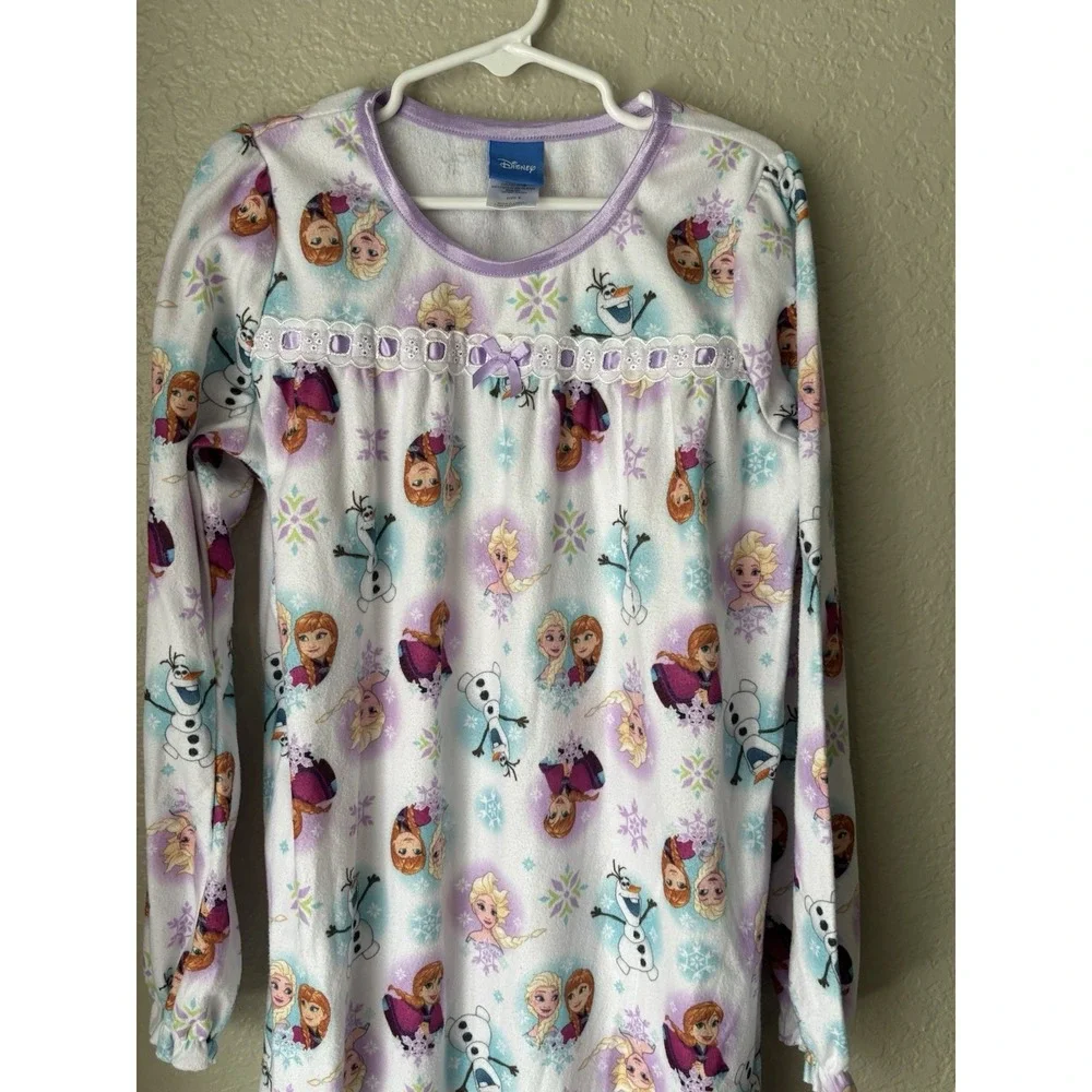 Girl's Disney Frozen PJ Gown Size 8